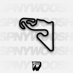 Spring Mountain Motorsports Ranch Mansell Track Decal