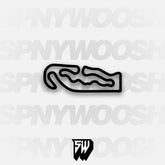 Spring Mountain Motorsports Ranch Prost Track Decal