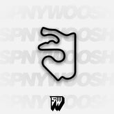 Spring Mountain Motorsports Ranch Villeneuve Track Decal