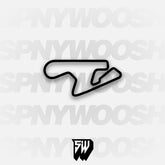 SUGO Sportsland Track Decal