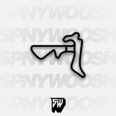 Autodromo Velo Citta Track Decal