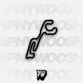 Sumas International Motorsports Academy Full Circuit Track Decal