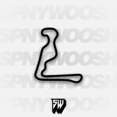 Summit Point Motorsports Park Extended Jefferson Circuit Track Decal
