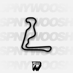 Summit Point Motorsports Park Extended Jefferson Circuit Track Decal
