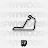 Summit Point Motorsports Park Main Circuit Track Decal