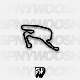 Summit Point Raceway Shenandoah DE Circuit Track Decal