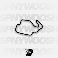 Sydney Motorsport Park Amaroo Circuit Track Decal