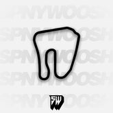 Talladega Gran Prix Raceway Track Decal