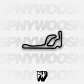 Taupo Motorsport Park Track 1 Track Decal