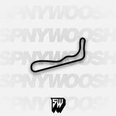 Taupo Motorsport Park Track 3 Track Decal