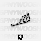 Taupo Motorsport Park Track 4 Track Decal