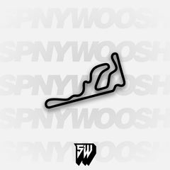 Taupo Motorsport Park Track 4 Track Decal