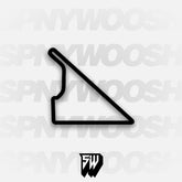 Texas Mile Track Decal