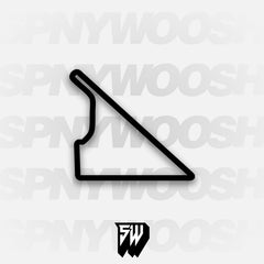 Texas Mile Track Decal