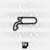 Autódromo de EcoCentro Quéretaro Combo Circuit Track Decal
