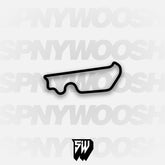 Texas World Speedway Foyt Track Decal