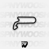 Autódromo de EcoCentro Quéretaro GP Circuit Track Decal