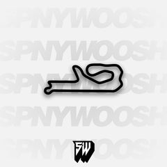 The Ridge Motorsports Park Track Decal