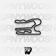 Thermal Club Palm Circuit Track Decal