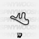 Thompson Motor Speedway Long Track Decal