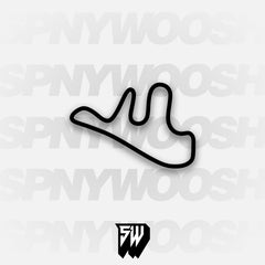 Thompson Motor Speedway Long Track Decal