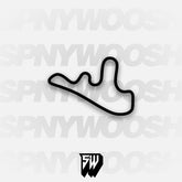 Thompson Motor Speedway Short Track Decal