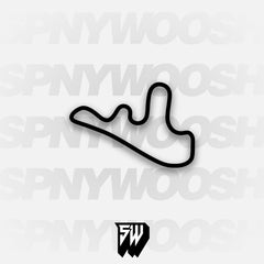 Thompson Motor Speedway Short Track Decal