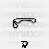 Timaru International Motor Raceway Track Decal