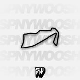 Townsville Street Circuit Track Decal