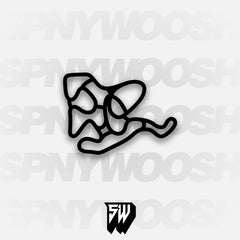 US Air Motorsports Raceway Full Layout Track Decal