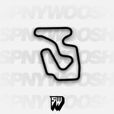 Utah Motorsports Campus East Course Track Decal