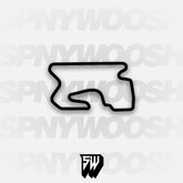 Utah Motorsports Campus Outer Course Track Decal