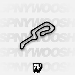 Valerbanen Karting Circuit Track Decal