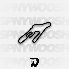 Vallelunga Circuit Track Decal