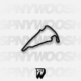 Virginia International Raceway Full Course Track Decal