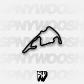 Virginia International Raceway Grand East Course Track Decal