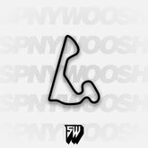 Wild Horse Pass Motorsports Park Firebird West Track Decal