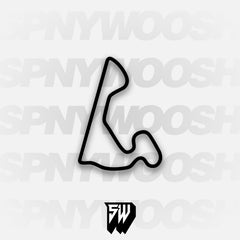Wild Horse Pass Motorsports Park Firebird West Track Decal