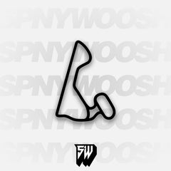 Wild Horse Pass Motorsports Park Firebird West Full Track Decal