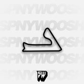 Bahrain International Circuit Paddock Course Track Decal