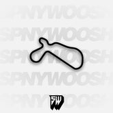 Willow Springs Big Willow Track Decal