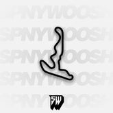 Willow Springs Streets of Willow Springs Extended Track Decal