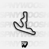 Willow Springs Streets of Willow Springs Long Track Decal