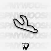 Willow Springs Streets of Willow Springs Medium Track Decal