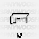 Baltimore Street Circuit Track Decal