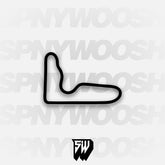 Barbagallo Raceway Track Decal