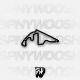 Yas Marina Classic GP Circuit Track Decal