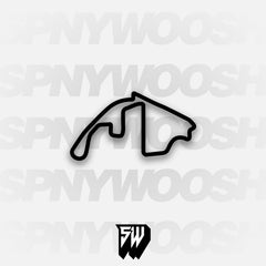 Yas Marina Corkscrew Circuit Track Decal