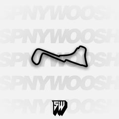 Zolder Circuit Track Decal