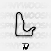 Barbagallo Raceway Short Track Decal